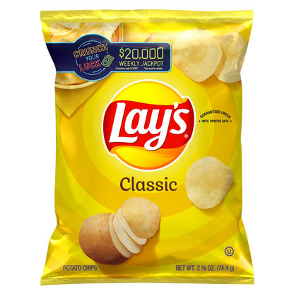 Lay's Classic Potato Chips 2.625oz