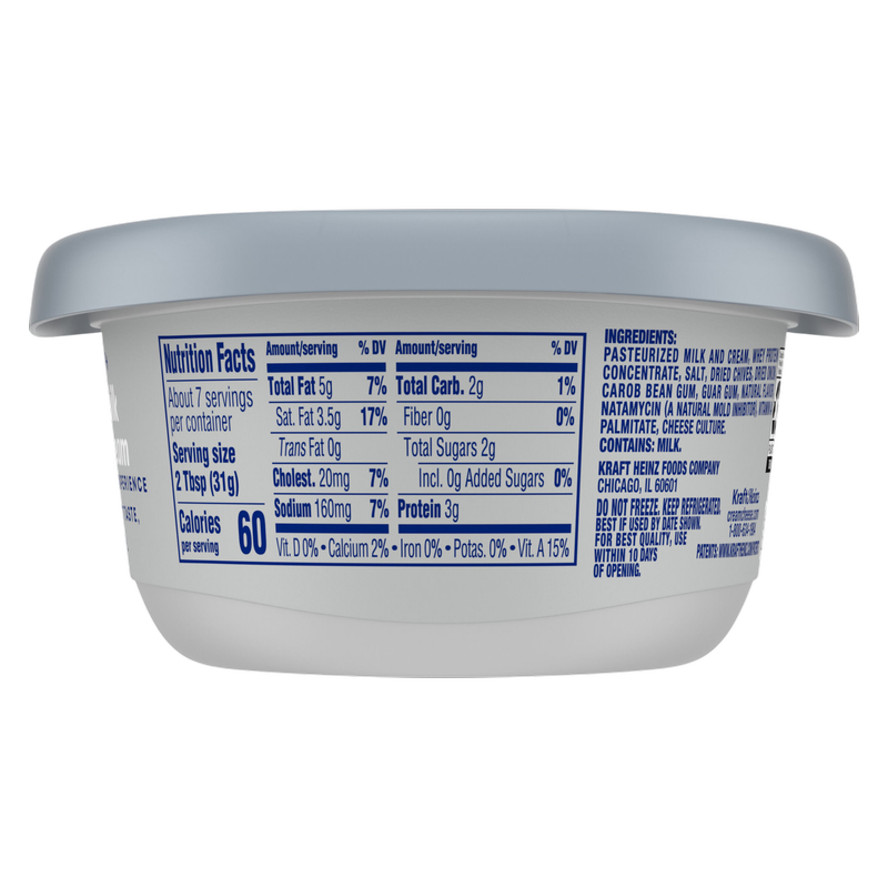 Philadelphia Chive & Onion Cream Cheese Spread - 7.5oz