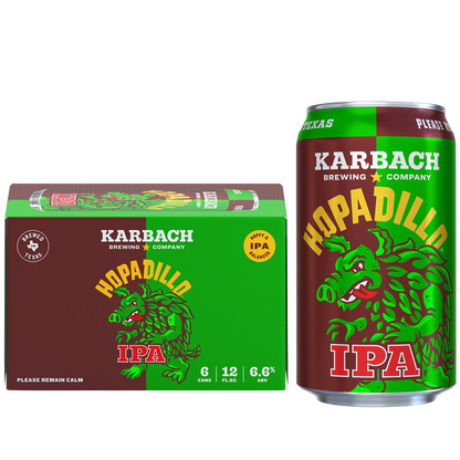 Karbach Brewing Hopadillo IPA 6pk 12oz Can 7.1% ABV