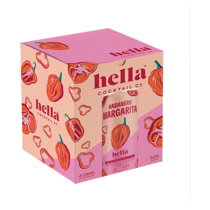 Hella Habanero Margarita 4pk 12oz Can 5.9% ABV