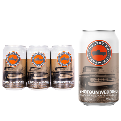 Country Boy Shotgun Wedding Brown Ale 6pk 12oz Can 5.5% ABV