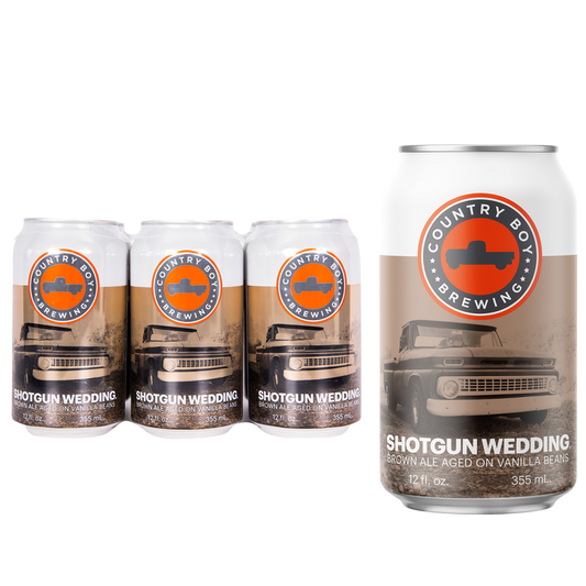 Country Boy Shotgun Wedding Brown Ale 6pk 12oz Can 5.5% ABV