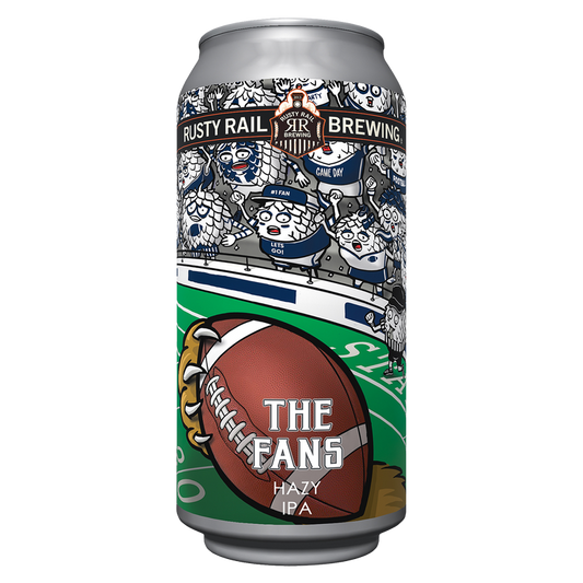 Rusty Rail The Fans Hazy IPA 4pk 16oz Can 5.5% ABV