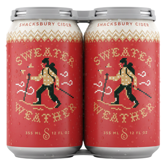 Shacksbury Sweater Weather 4pk 12oz Can 8% ABV