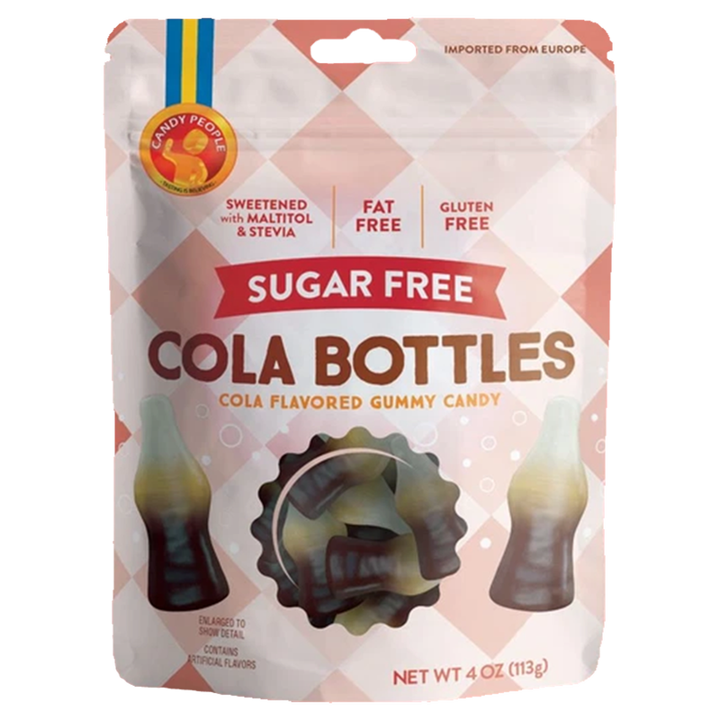 Candy People Sugar Free Coca Cola Bottles 4oz