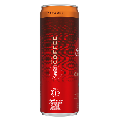 Coca-Cola with Coffee Caramel 12oz Can
