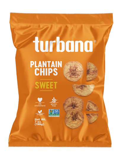 Turbana Sweet Plantain Chips 7oz Bag