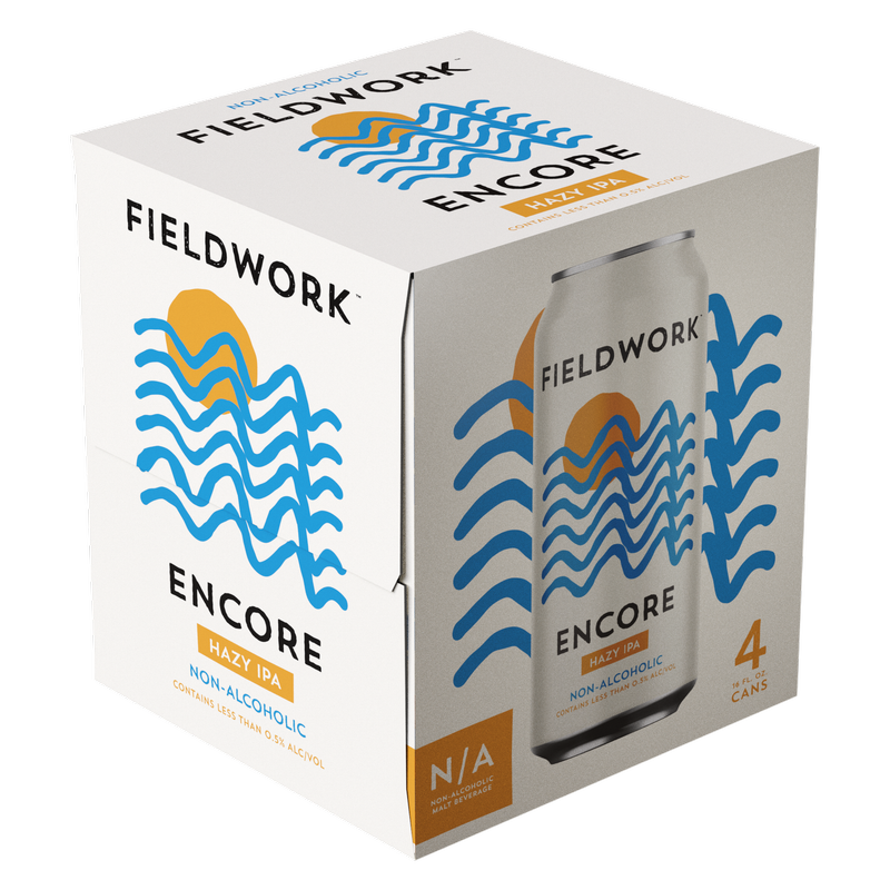Fieldwork Brewing Encore Non-Alc Hazy IPA 4PK 16 oz
