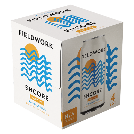 Fieldwork Brewing Encore Non-Alc Hazy IPA 4PK 16 oz