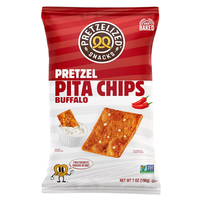 PRETZELIZED™ Pita Chips Buffalo, 7oz