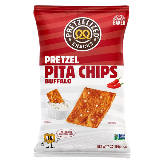 PRETZELIZED™ Pita Chips Buffalo, 7oz