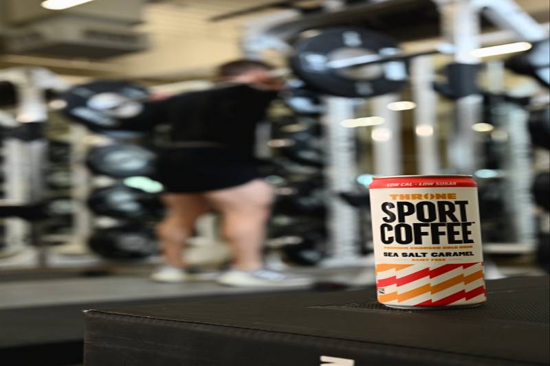 Throne Sport Coffee Salted Caramel Coffee 11oz Can