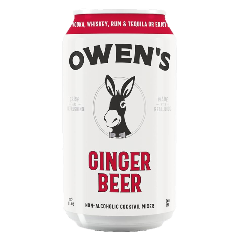 Owen's Ginger Beer 240ml 4pk Can