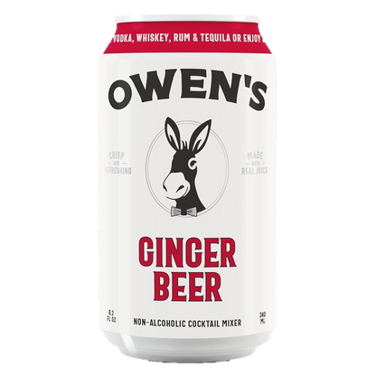 Owen's Ginger Beer 240ml 4pk Can