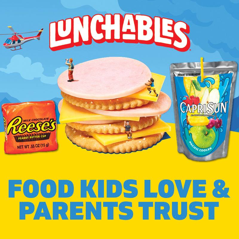 Lunchables Turkey & American Cheese Lunch Combinations with Capri Sun - 8.9oz
