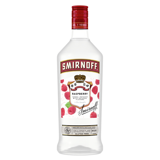 Smirnoff Raspberry Vodka 1.75 PET (60 proof)