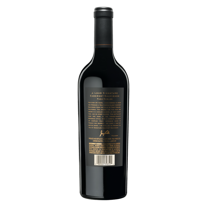 J. Lohr Signature Cabernet Sauvignon 750ml