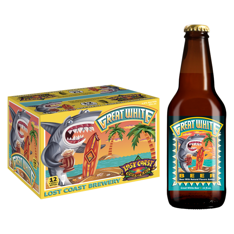 Lost Coast Brewing Great White Ale 12pk 12oz Btl
