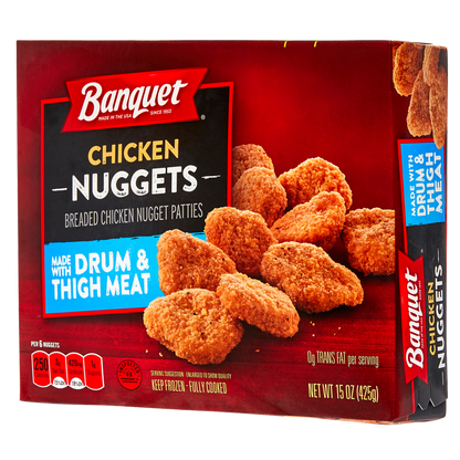 Banquet Frozen Breaded Chicken Nuggets 15oz