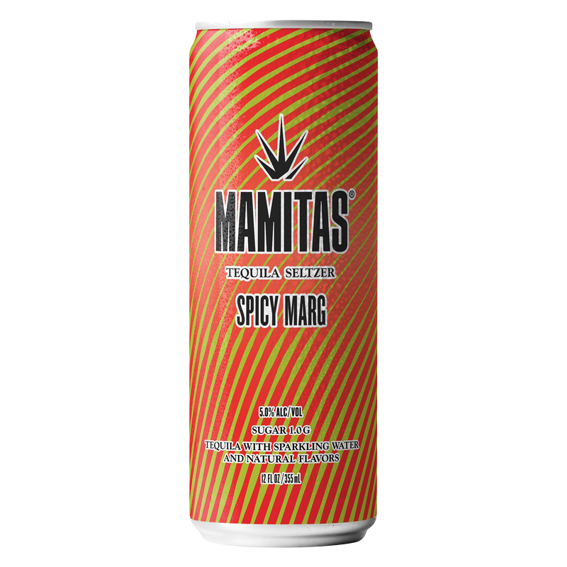 Mamitas Cocktail Spicy Marg Single 12oz Can 5% ABV