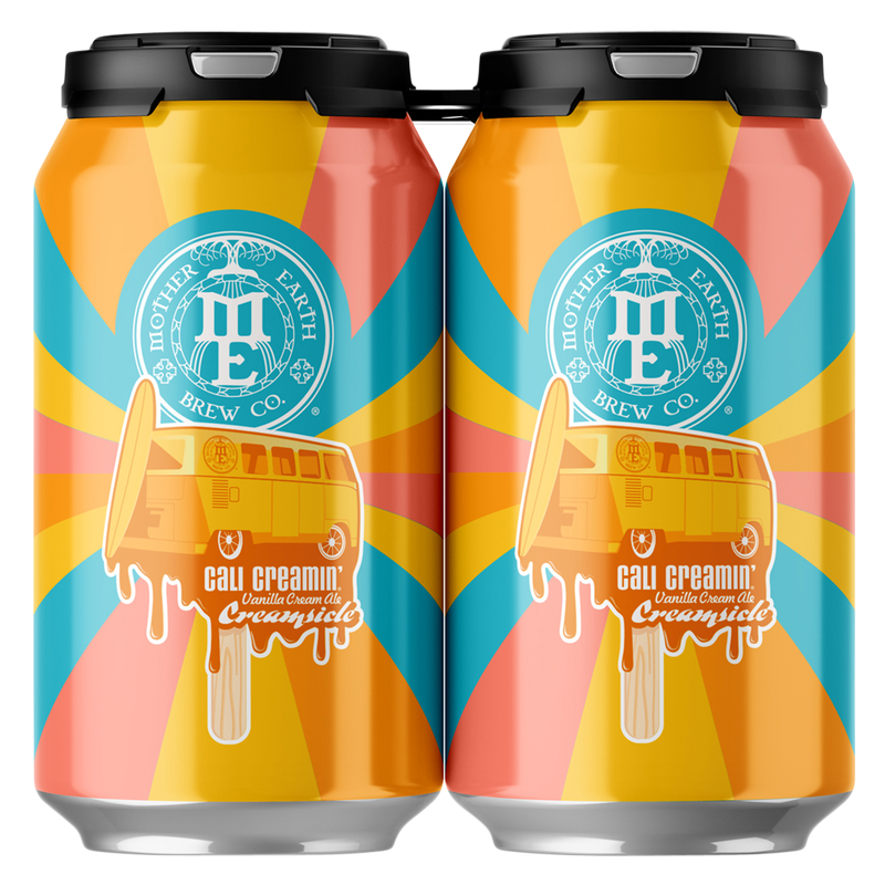 Mother Earth Cali Creamin Creamsicle 6pk 12oz Can 5.0% ABV
