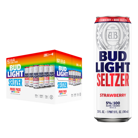 Bud Light Seltzer Pride Pack 12pk 12oz Can 5.0% ABV
