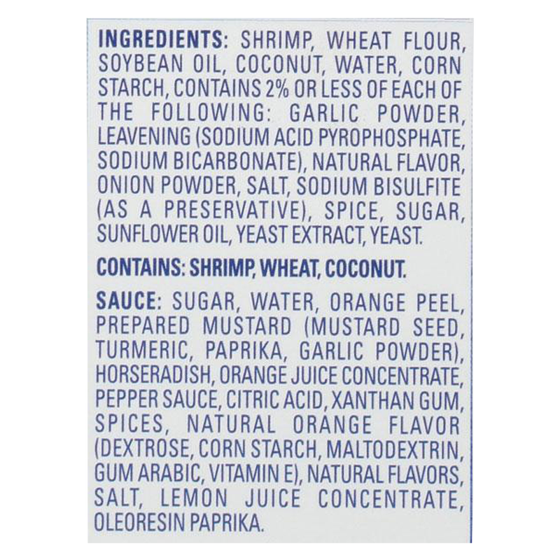 SeaPak Frozen Oven Crispy Breaded Jumbo Coconut Shrimp 10oz