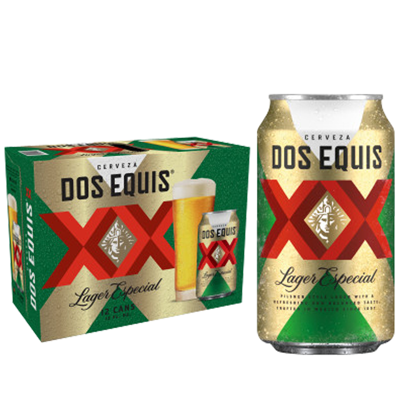 Dos Equis Lager 12pk 12oz Can 4.2% ABV
