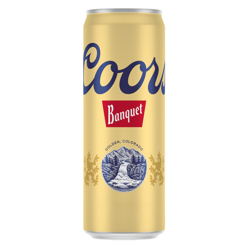 Coors Banquet Single 24oz Can 5% ABV