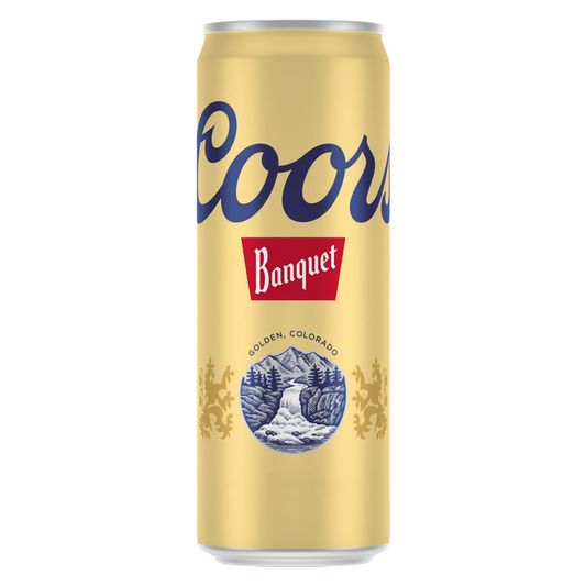 Coors Banquet Single 24oz Can 5% ABV