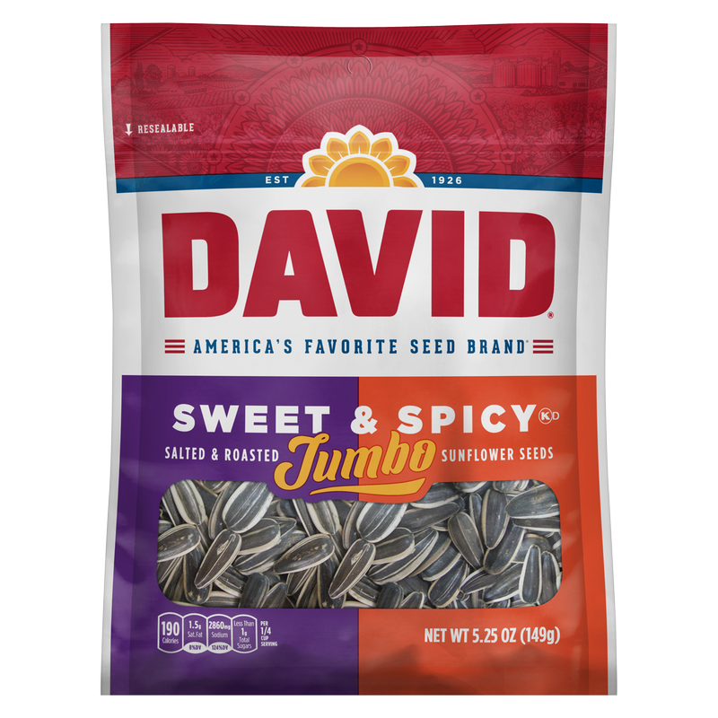 David's Sweet and Spicy Sunflower Seeds 5.25oz