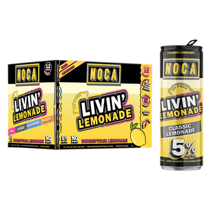 NOCA Livin' Lemonade 12pk 12oz Can 5.0% ABV
