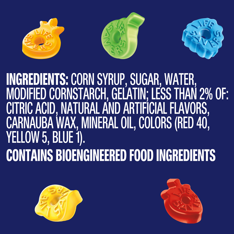 Lifesavers Gummies Fruit Rings, 7.0 oz