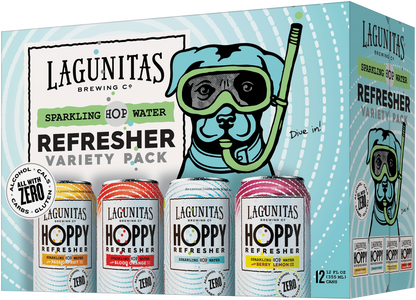 Lagunitas Hoppy Refresher Variety Pack, 12 Pack, 12 fl. oz. Cans