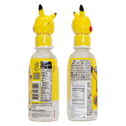 PokeMon Pikachu Mango Drink 7.44oz Btl