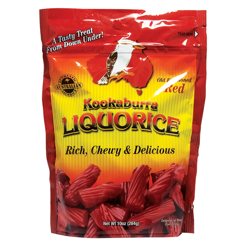 Kookaburra Aussie Style Red Licorice 10oz