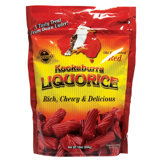 Kookaburra Aussie Style Red Licorice 10oz
