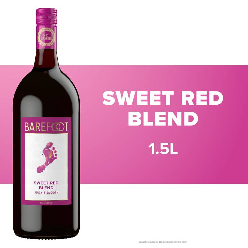 Barefoot Sweet Red Blend 1.5 L