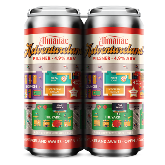Almanac Adventure Land Pilsner 4pk 16oz
