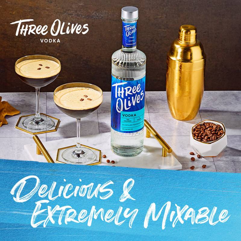 Three Olives Vodka Cherry 1L (60 Proof)