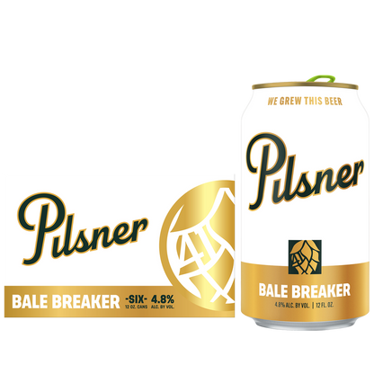 Bale Breaker Pilsner 6pk 12oz Can 4.8% ABV