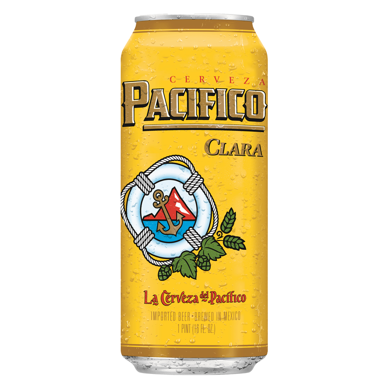 Pacifico  4pk 16oz Can 4.4% ABV