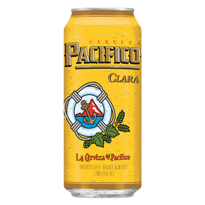 Pacifico  4pk 16oz Can 4.4% ABV