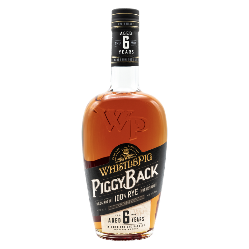 Whistlepig Rye Piggyback Single Barrel 750ml (96.56 Proof)