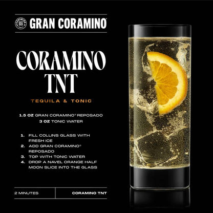 Gran Coramino Tequila Reposado 750ml (80 Proof)