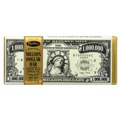 Bartons Milk Chocolate Million Dollar Bar 2oz