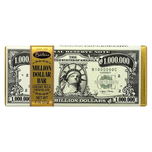 Bartons Milk Chocolate Million Dollar Bar 2oz