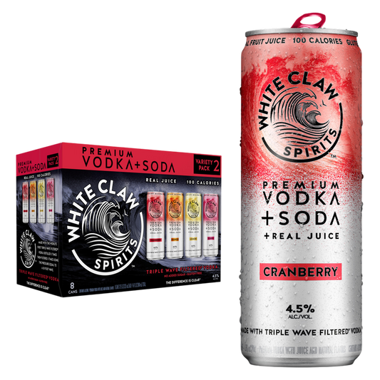 White Claw Vodka + Soda Variety #2 8pk 12oz Can 4.5% ABV