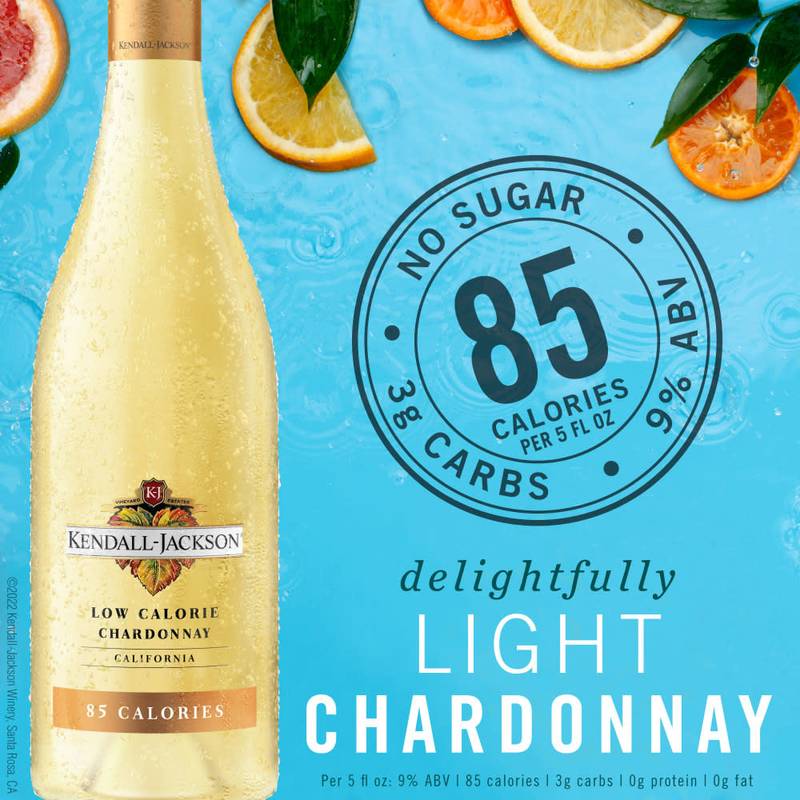 Kendall Jackson Lower Calorie Chardonnay (750 ML)