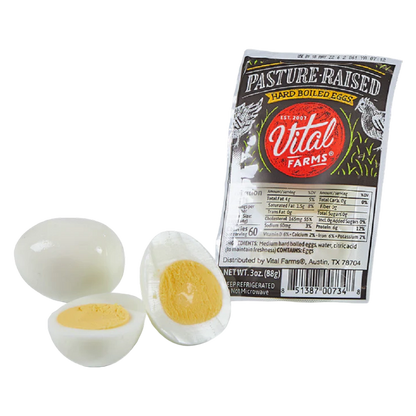 Vital Farms Hard Boiled Pasture Raised Eggs, 2ct